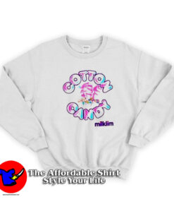 New Milklim Cotton Candy Unisex Sweatshirt