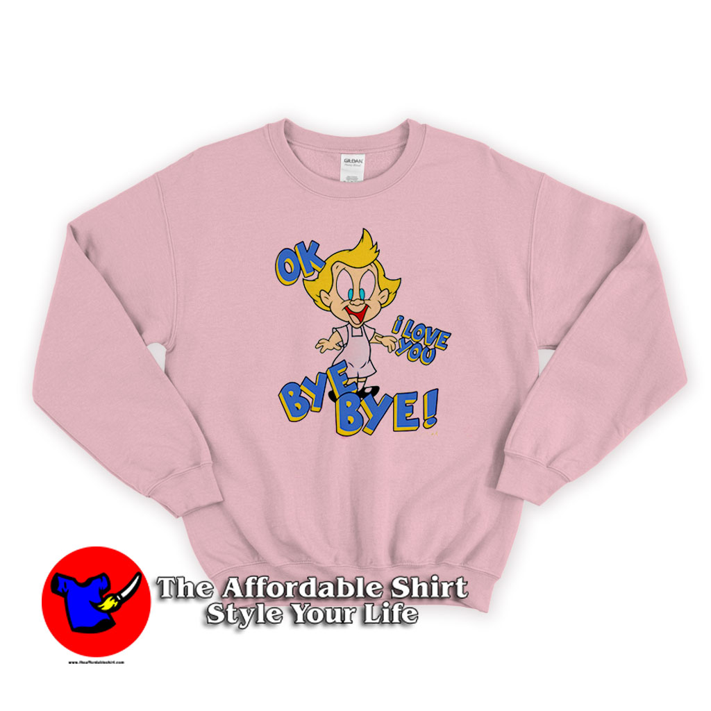 Mindy OK I Love You Bye Bye Animaniacs Sweater 510x510 image Mindy OK I Love You Bye Bye Animaniacs Sweater 510x510 Mindy OK I Love You Bye Bye Animaniacs Sweatshirt On Sale