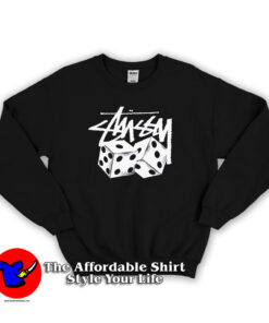Official Stussy Pair Of Dice Unisex Sweatshirt