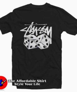 Official Stussy Pair Of Dice Unisex T-shirt