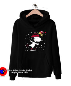 Peanuts Snoopy and Woodstock Skate Hoodie
