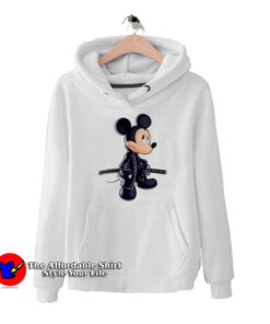 Samurai Mickey Mouse Cartoon Character Hoodie