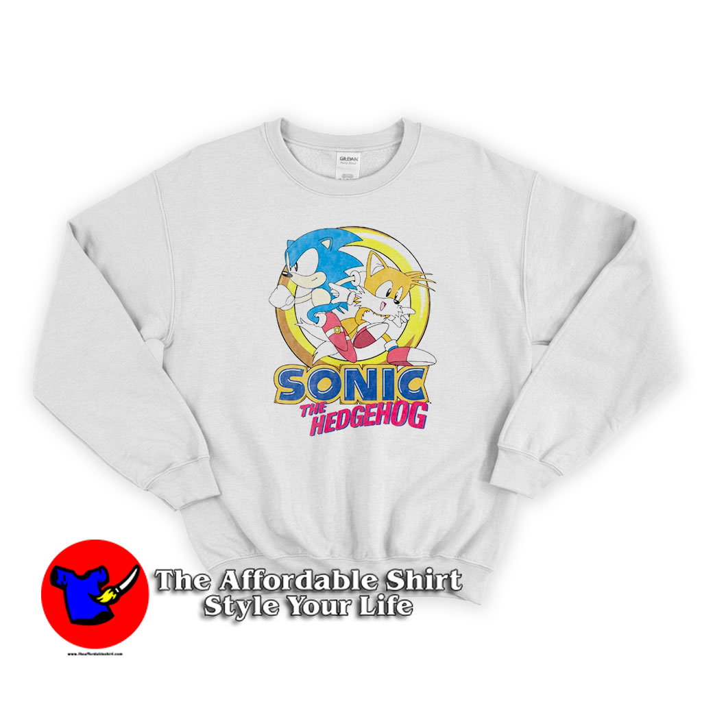Sonic The Hedgehog And Miles Tails Sweater 510x510 image Sonic The Hedgehog And Miles Tails Sweater 510x510 Sonic The Hedgehog And Miles Tails Sweatshirt On Sale