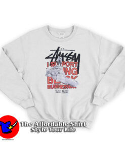 Stussy Support Virgil Abloh World Tour Sweatshirt