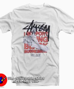 Stussy Support Virgil Abloh World Tour T-shirt