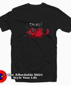 Tacos Funny Deadpool Marvel Comics Tshirt