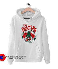 The Beatles Christmas Cartoon Retro Hoodie