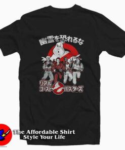 The Real Ghostbusters Busters In Japan T-shirt