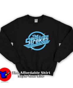 Trends The Strokes Logo Unisex Sweatshirt