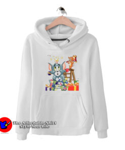 Tom Jerry Cartoon Vintage Christmas Hoodie