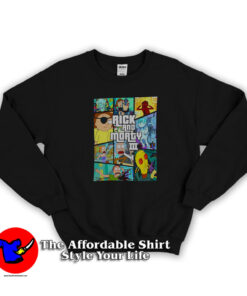 All Seasons Rick & Morty Mash Up Sweatshirt