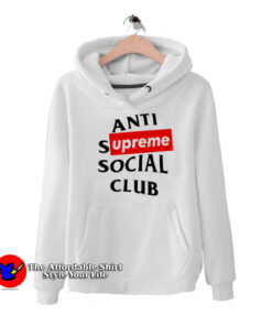 Anti Supreme Social Club Parody Hoodie