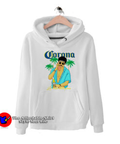 Bad Bunny x Corona Beer Summer Beach Hoodie