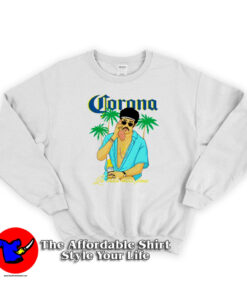 Bad Bunny x Corona Beer Summer Beach Sweatshirt