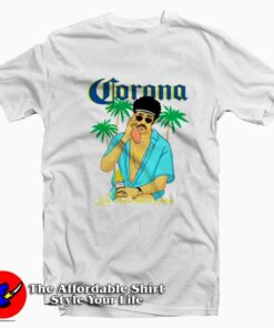Bad Bunny x Corona Beer Summer Beach T-shirt