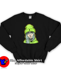 Billie Eilish Fan Art Trap Music Funny Sweatshirt