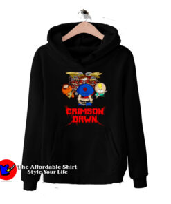 Crimson Dawn South Park's Band Music Hoodie