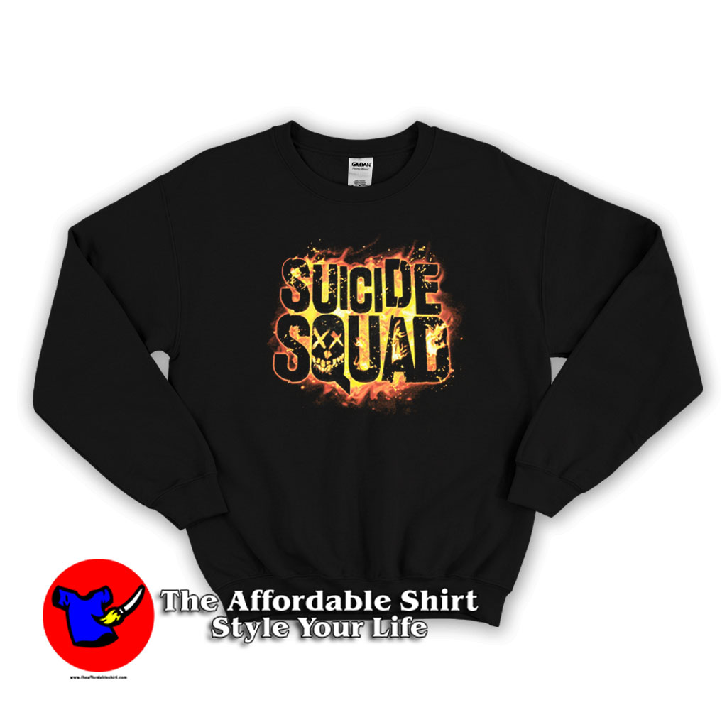 DC Comics Suicide Squad Flaming Logo Sweater 510x510 image DC Comics Suicide Squad Flaming Logo Sweater 510x510 DC Comics Suicide Squad Flaming Logo Sweatshirt On Sale
