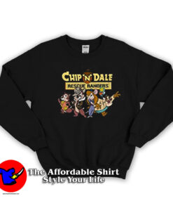 Disney Chip N Dale Goofy Group Rescue Sweatshirt