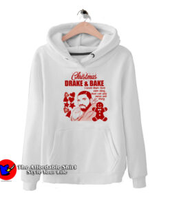 Drake and Bake Christmas Cookies Baking Hoodie