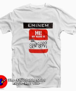 Eminem Slim Shady Sticker Unisex T-shirt
