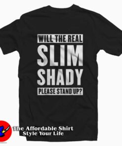 Eminem The Slim Shady Please Stand Up T-shirt