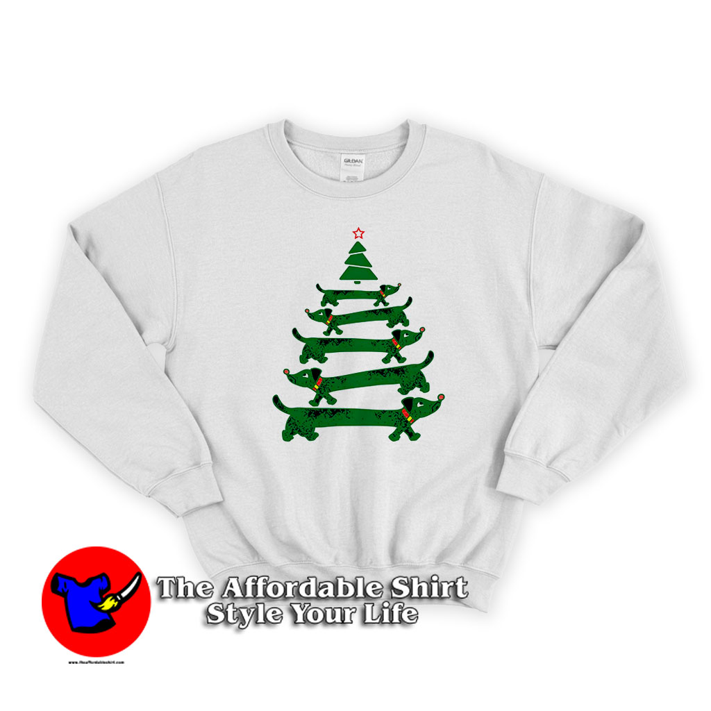 Funny Dachshund Christmas Tree Unisex Sweater 510x510 image Funny Dachshund Christmas Tree Unisex Sweater 510x510 Funny Dachshund Christmas Tree Unisex Sweatshirt On Sale