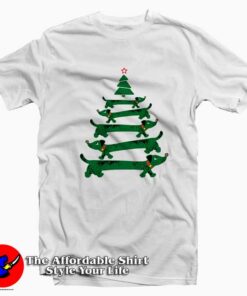 Funny Dachshund Christmas Tree Unisex T-shirt