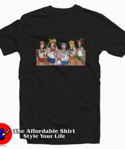 Funny King Of The Hill x Sailor Moon T-shirt