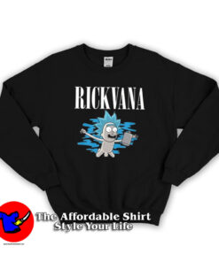 Funny Rickvana Parody Rick and Morty Sweatshirt