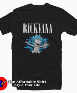 Funny Rickvana Parody Rick and Morty T-shirt