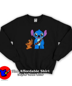 Funny Scooby-Doo and Stitch Friend Sweatshirt