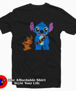 Funny Scooby-Doo and Stitch Friend T-shirt