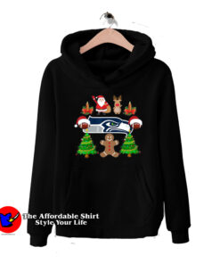 Funny Seattle Seahawks Football Christmas Hoodie