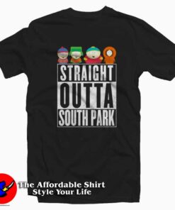 Funny Straight Outta South Park Tv Series T-shirt