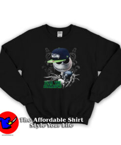 Jack Skellington Fear The Seattle Seahawks Sweatshirt