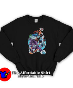 Joker Harley Suicide Squad Cover Sweatshirt