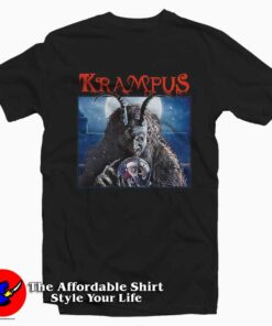 Krampus The Christmas Demon Vintage T-shirt