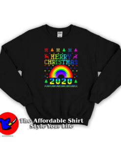 LGBT Pride Merry Christmas Unisex Sweatshirt