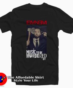 Limited Eminem Music to Be Murdered By T-shirt