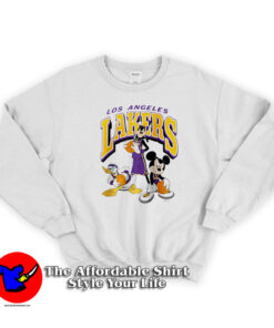 Los Angeles Lakers Disney Mickey Squad Sweatshirt