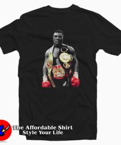 Mike Tyson Iron The Champ Boxing Legend T-shirt