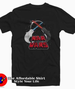 Nar Wars Parody Funny Narwhals Lover Tshirt
