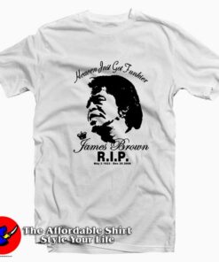 Rip James Brown Godfather Of Soul T-shirt