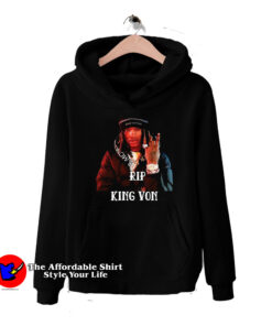 Rip King Von Vintage Rapper Unisex Hoodie