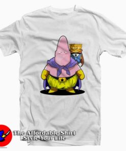 Saiyan SpongeBob Majin Buu Funny T-shirt