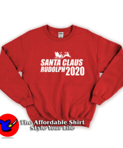 Santa Rudolph the Red Nosed Reindeer Sweatshirt