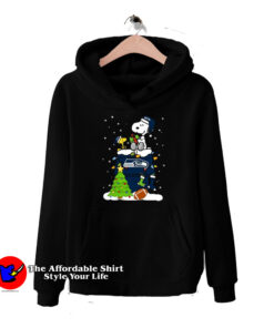 Snoopy Merry Christmas NFL Seahawks Hoodie
