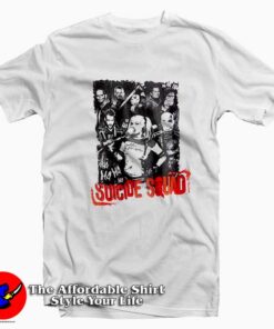Suicide Squad Group Graphic Unisex T-shirt
