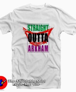 Suicide Squad Joker Straight Outta Arkham T-shirt